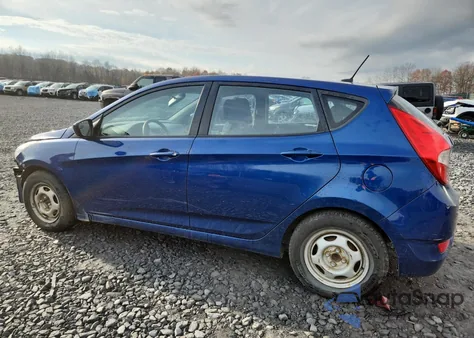 2015 Hyundai Accent Gs from USA, damaged, VIN KMHCT5AE1FU213211